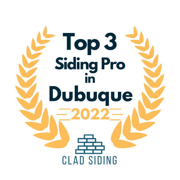 top 3 ranked siding in dubuque 2022