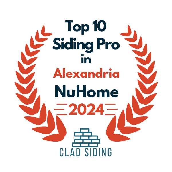 top 10 ranked siding in alexandria 2024 nuhome exteriors