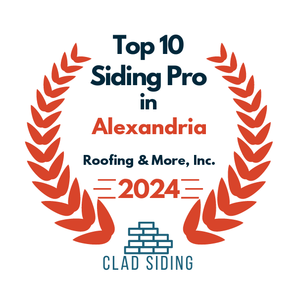 top 10 ranked siding in alexandria 2024 roofing more inc