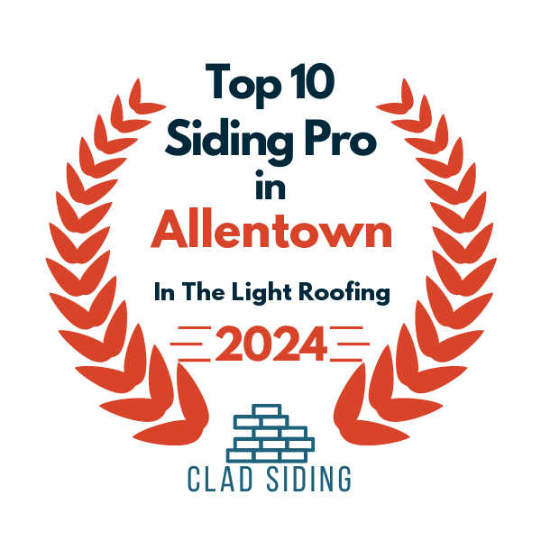 top 10 ranked siding in allentown 2024 in the light contracting llc