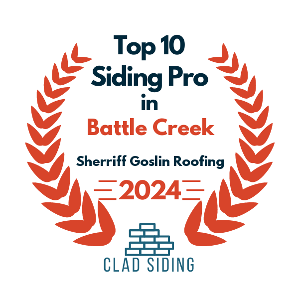 top 10 ranked siding in battle creek 2024 sherriff goslin roofing battle creek mi