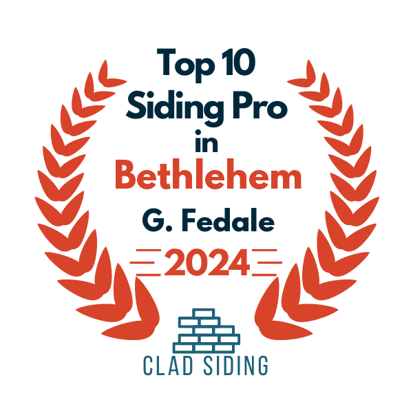 top 10 ranked siding in bethlehem 2024 g fedale roofing siding