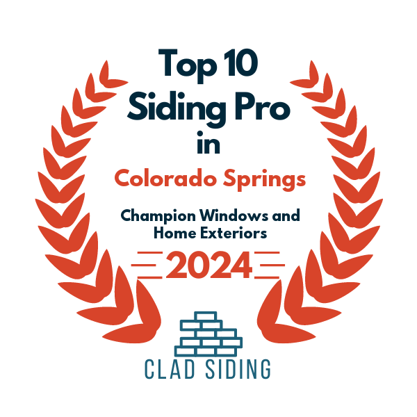 top 10 ranked siding in colorado springs 2024 champion windows and home exteriors of colorado springs