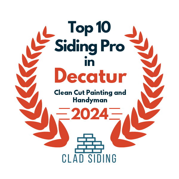 top 10 ranked siding in decatur 2024 clean cut painting and handyman services llc