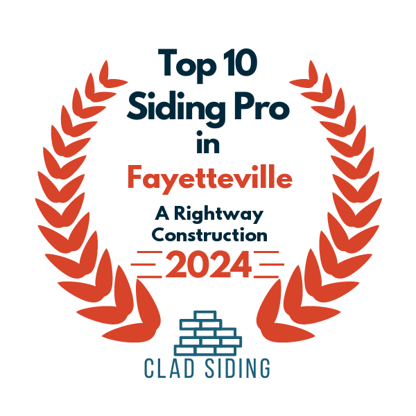 top 10 ranked siding in fayetteville 2024 a rightway construction
