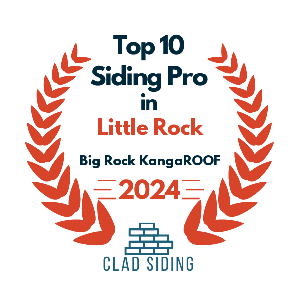 top 10 ranked siding in little rock 2024 big rock kangaroof