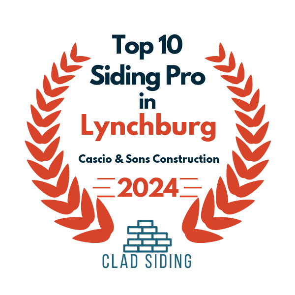 top 10 ranked siding in lynchburg 2024 cascio sons construction