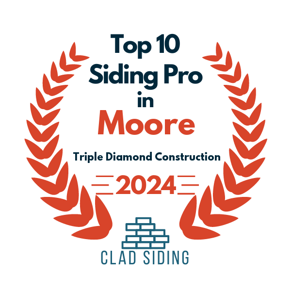 top 10 ranked siding in moore 2024 triple diamond construction