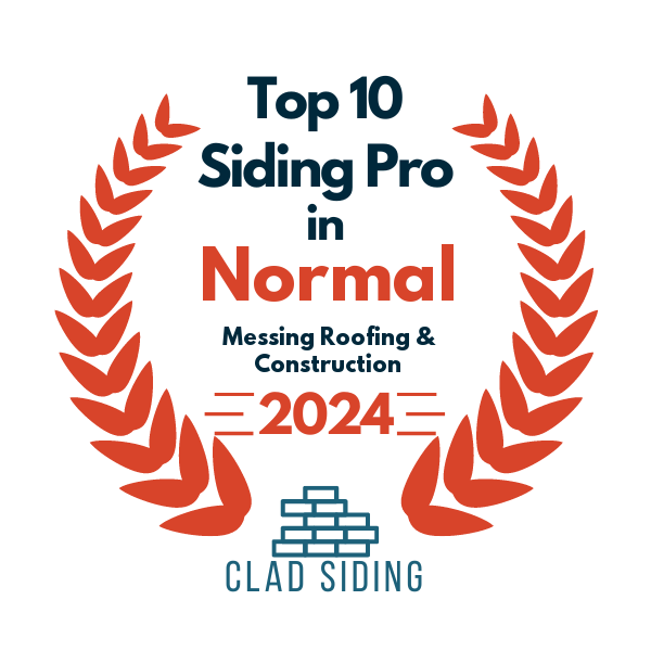 top 10 ranked siding in normal 2024 messing roofing construction