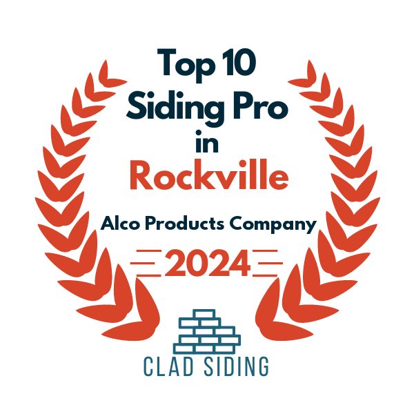 top 10 ranked siding in rockville 2024 alco products inc