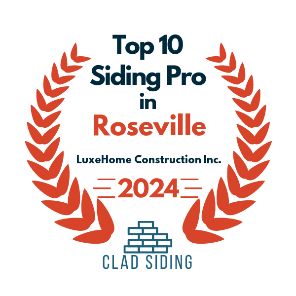 top 10 ranked siding in roseville 2024 luxehome construction inc