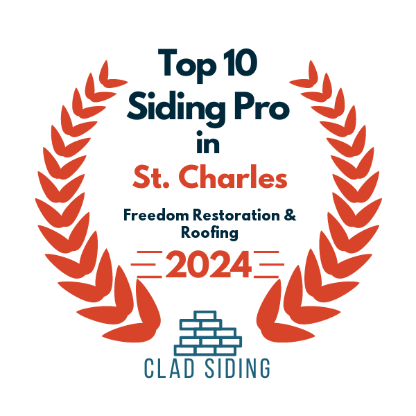 top 10 ranked siding in st charles 2024 freedom restoration roofing