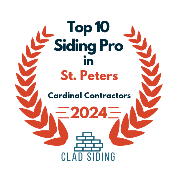 top 10 ranked siding in st peters 2024 cardinal contractors