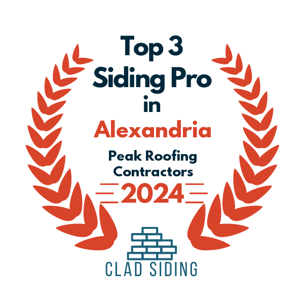 top 3 ranked siding in alexandria 2024 peak roofing contractors inc