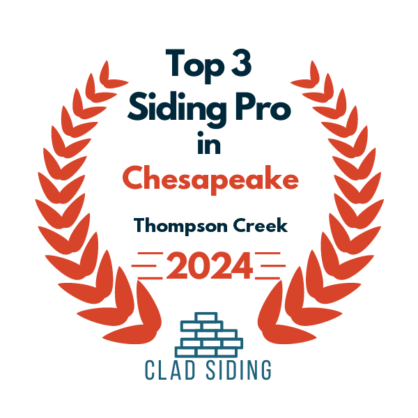 top 3 ranked siding in chesapeake 2024 thompson creek window company