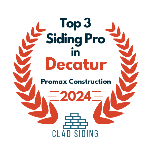 top 3 ranked siding in decatur 2024 promax construction