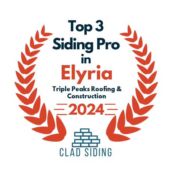 top 3 ranked siding in elyria 2024 triple peaks roofing construction inc