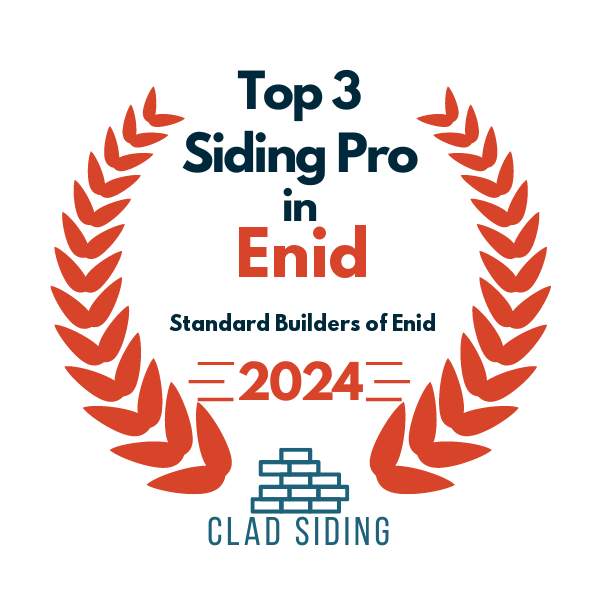 top 3 ranked siding in enid 2024 standard builders of enid inc