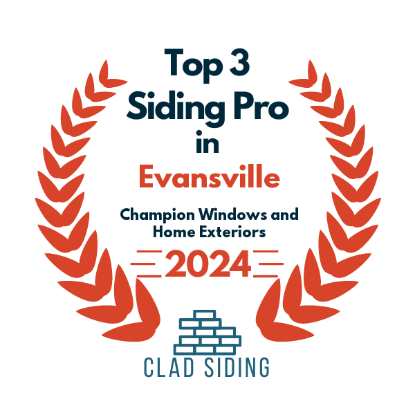 top 3 ranked siding in evansville 2024 champion windows and home exteriors of evansville