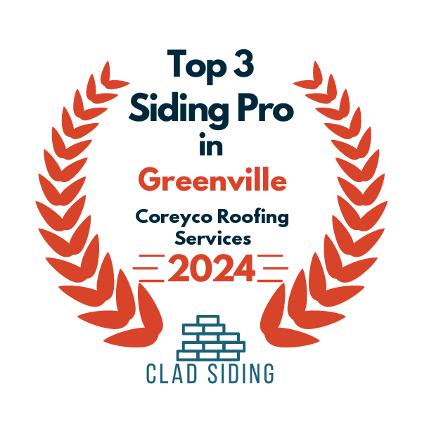top 3 ranked siding in greenville 2024 coreyco roofing services inc