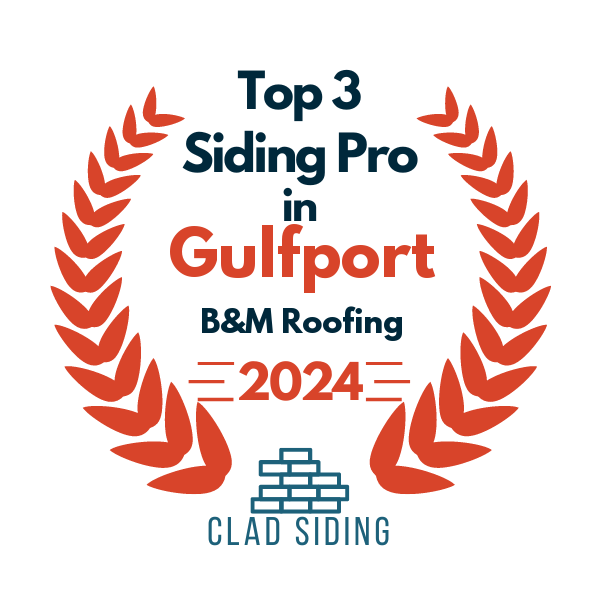 top 3 ranked siding in gulfport 2024 b m roofing