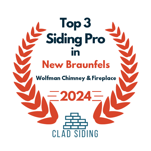 top 3 ranked siding in new braunfels 2024 wolfman chimney fireplace