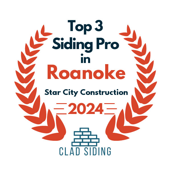 top 3 ranked siding in roanoke 2024 star city construction