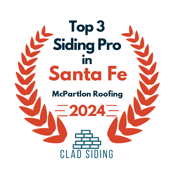 top 3 ranked siding in santa fe 2024 mcpartlon roofing llc